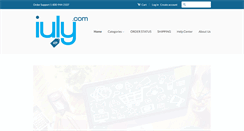 Desktop Screenshot of iuly.com