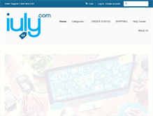 Tablet Screenshot of iuly.com